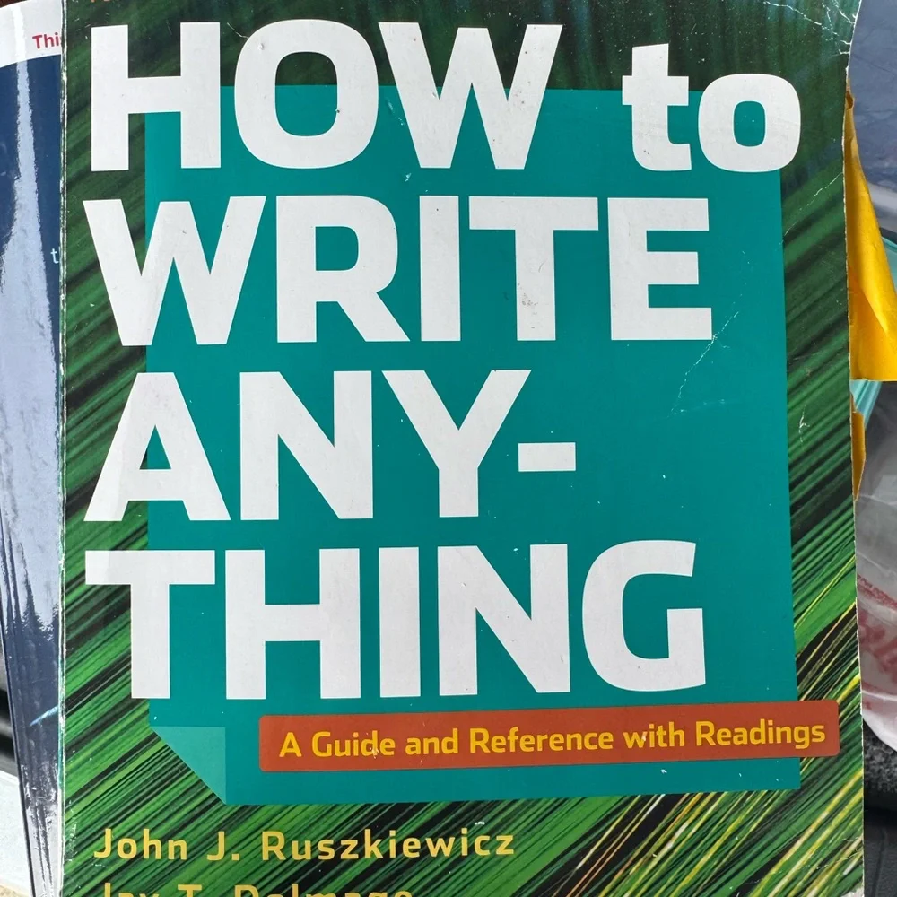 How to Write Anything Book - Picture 1 of 1